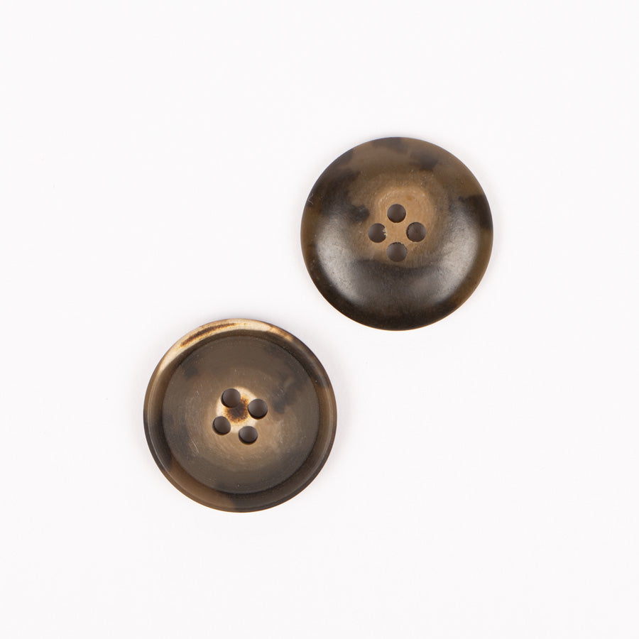 Drops karbamidinės sagos 15mm-23mm (walnut)