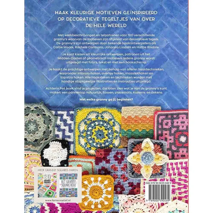 Knyga "100 Granny Squares" - Sarah Callard