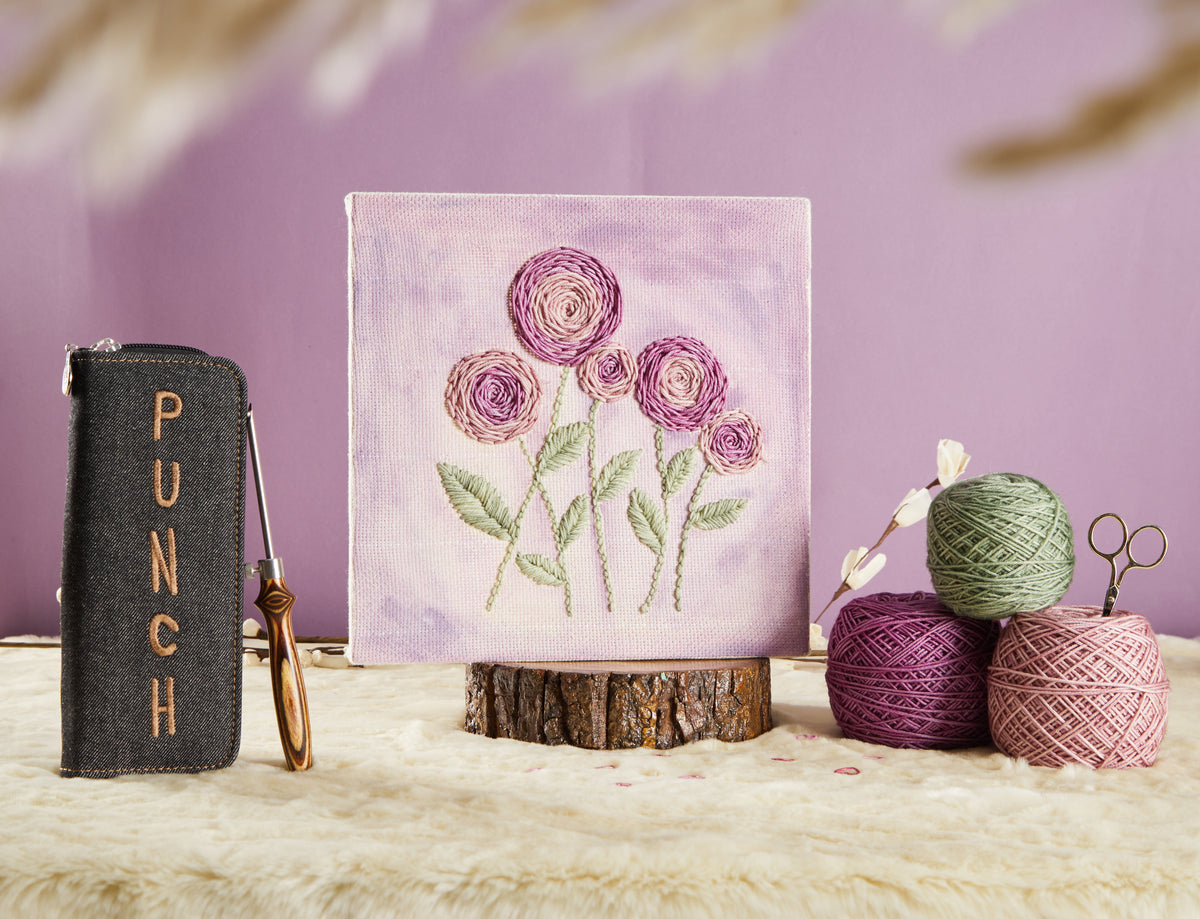 KnitPro kilpinio siuvinėjimo rinkinys (earthy)