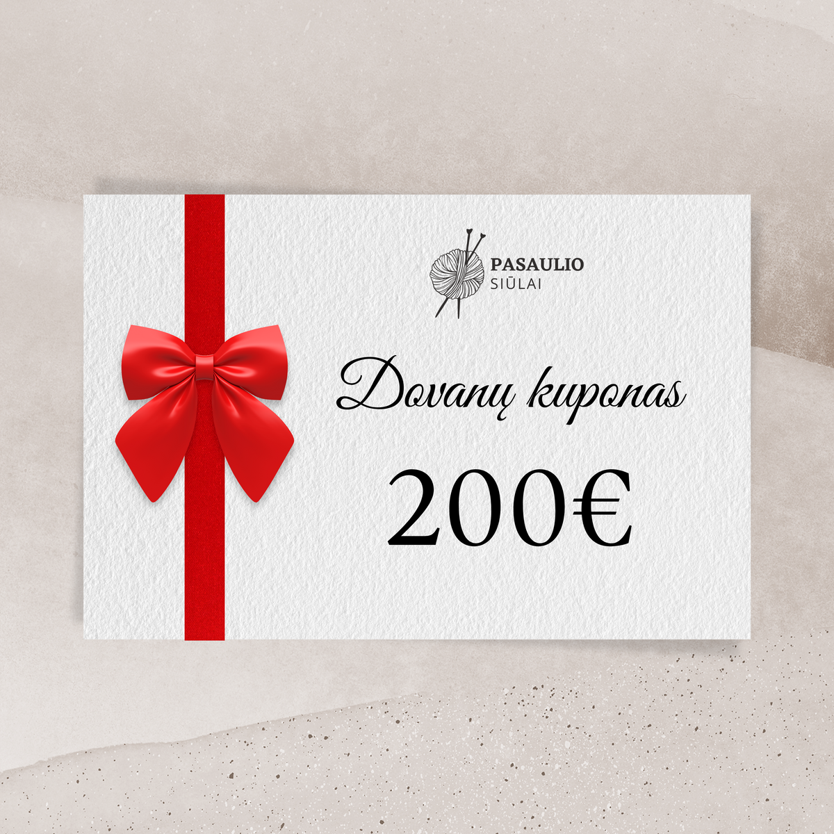 Dovanų kuponas 200€