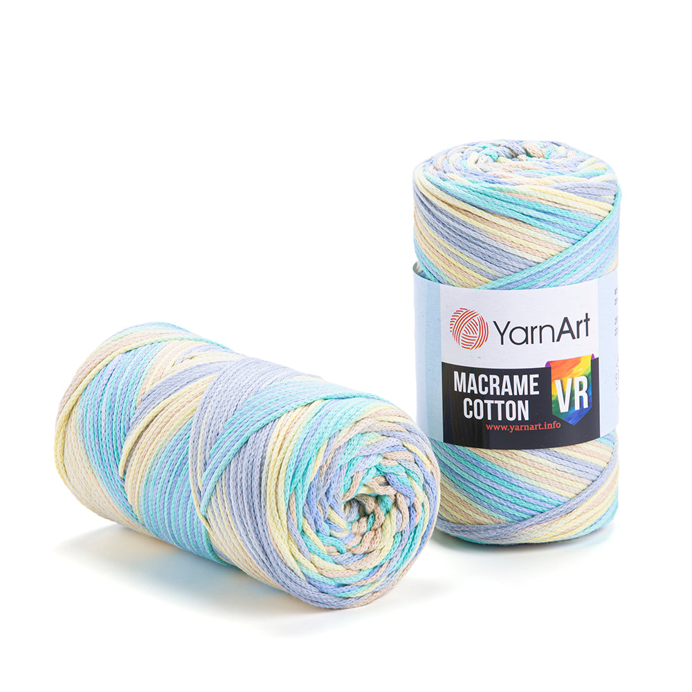 YarnArt Macrame Cotton VR 250g (medvilnė, poliesteris)