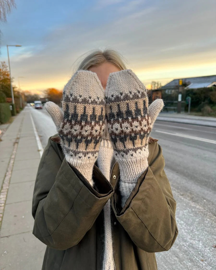 PetiteKnit Celeste Mittens- Schema
