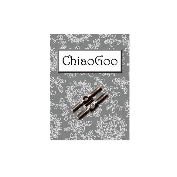 ChiaoGoo prisukamų valų jungtis 2vnt.