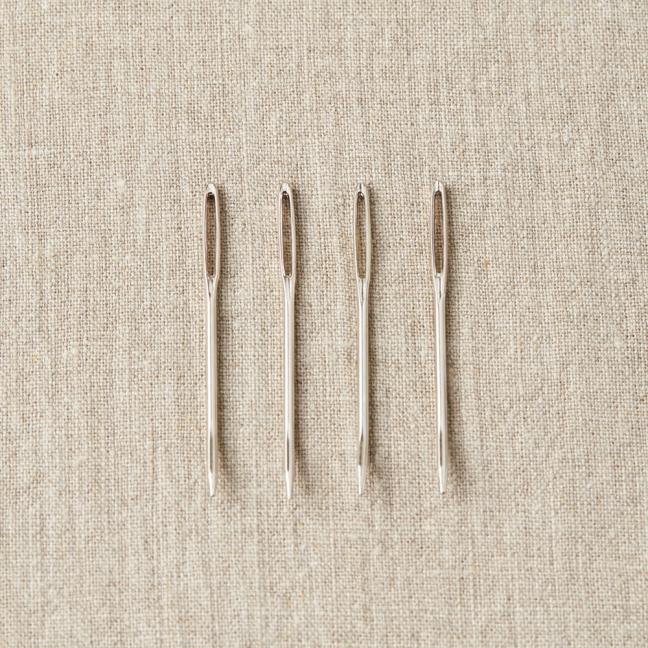 CocoKnits lenktos metalinės adatos 4vnt.