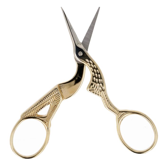 Milward käärid "Kurg" 9cm (kuldne värv)