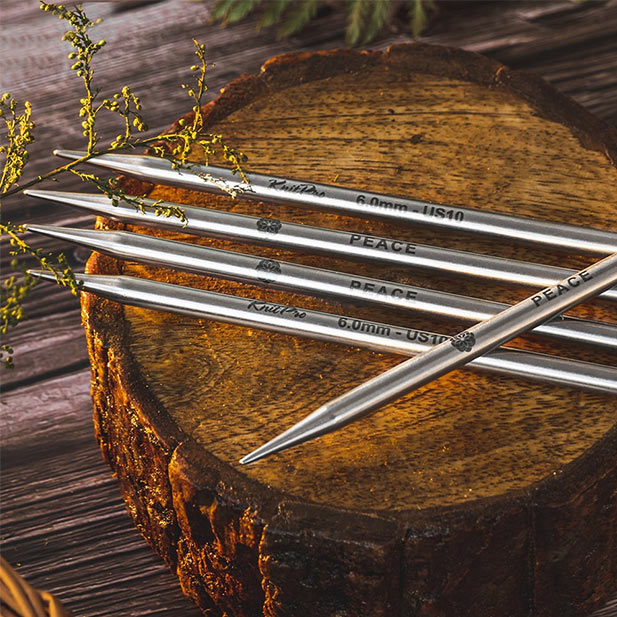 KnitPro Mindful knitting needles for socks 20cm