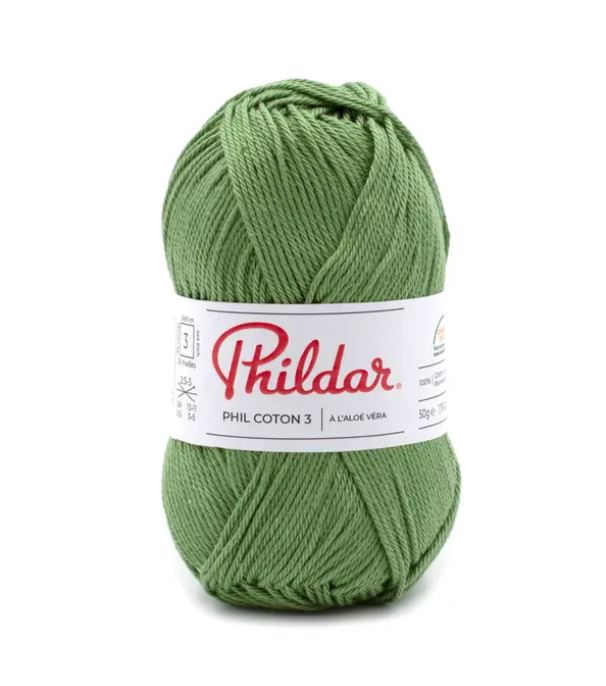 Phildar Cotton 3 siūlai 50g (medvilnė)