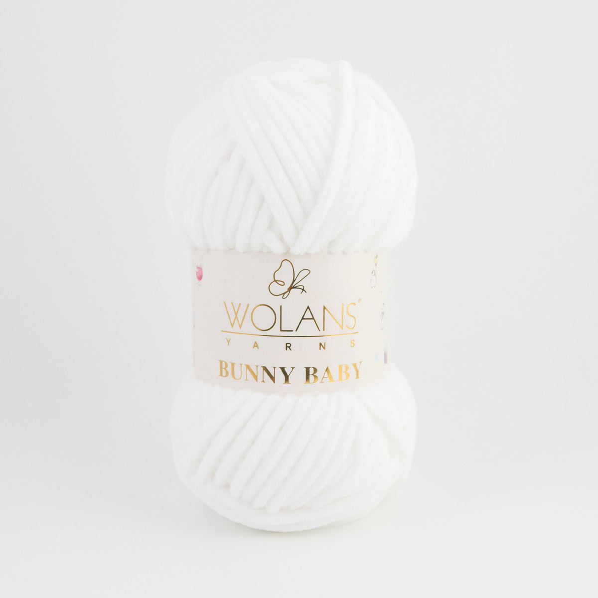 Wolans Bunny Baby siūlai 100g (poliesteris-pliušas)