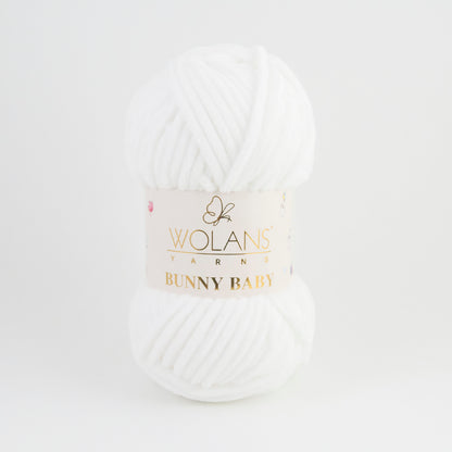Wolans Bunny Baby siūlai 100g (poliesteris-pliušas)