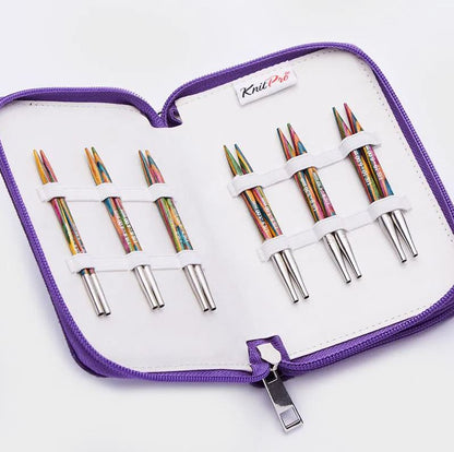 KnitPro Symfonie 10cm virbalų rinkinys keičiamu valu