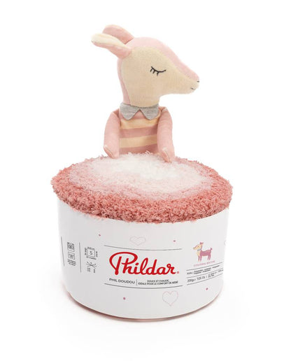 Phildar DOUDOU siūlai 200g (su minkštu žaisliuku)