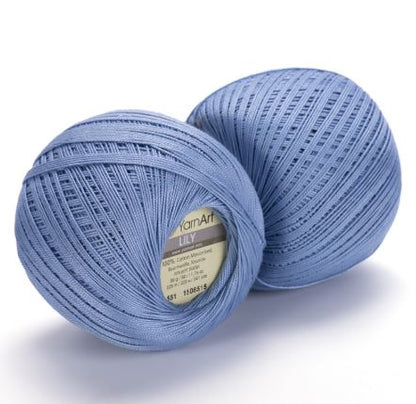 YarnArt Lily siūlai 50g (merserizuota medvilnė)
