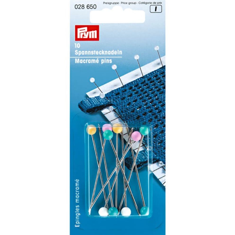 Prym macrame smeigtukai 10vnt.