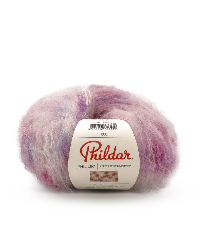 Пряжа Phildar LEO 25г (мохер, шерсть, полиамид)