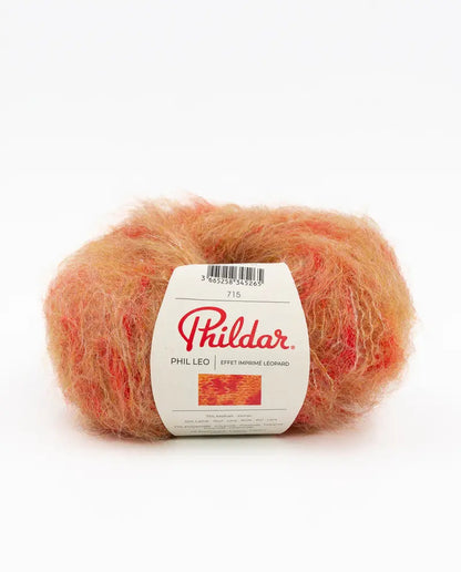 Пряжа Phildar LEO 25г (мохер, шерсть, полиамид)