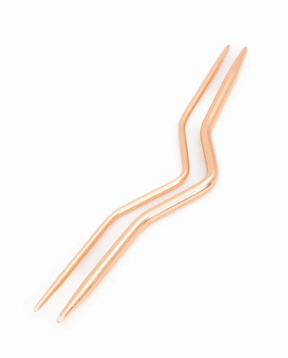 PPY Rose Gold auxiliary needles for braids (2.5mm, 4.0mm)