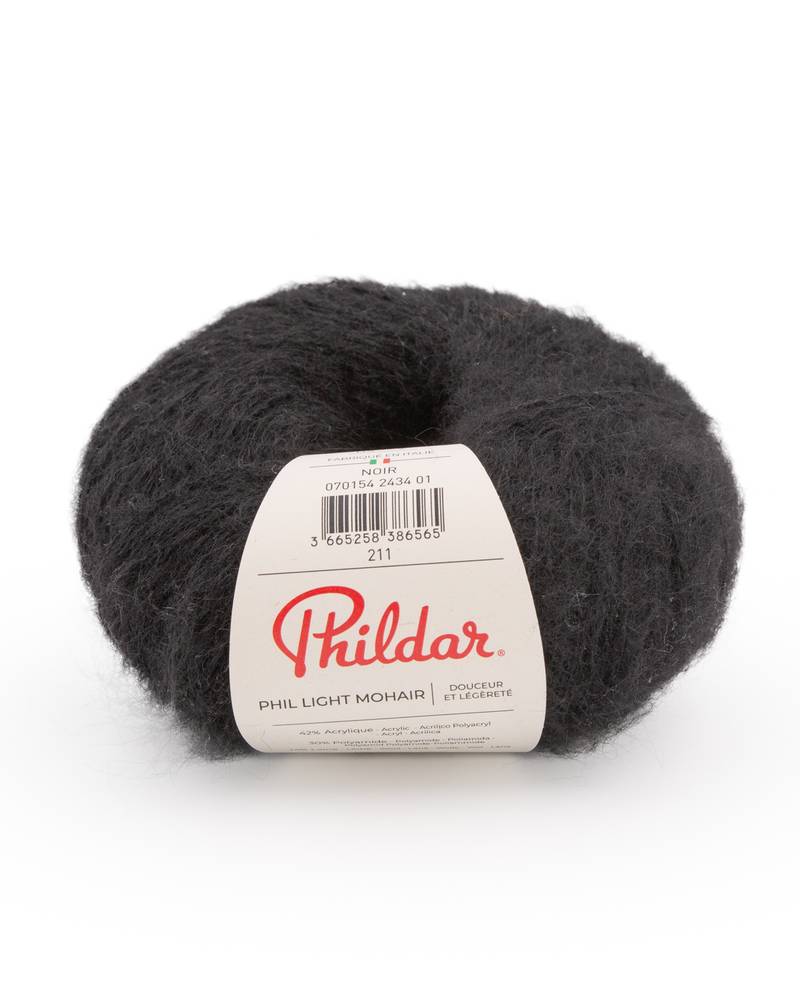 Пряжа Phildar Light Mohair 25г (мохер, шерсть, акрил, полиамид)