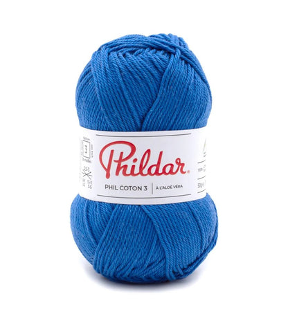 Phildar Cotton 3 siūlai 50g (medvilnė)