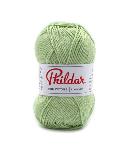 Phildar Cotton 3 siūlai 50g (medvilnė)