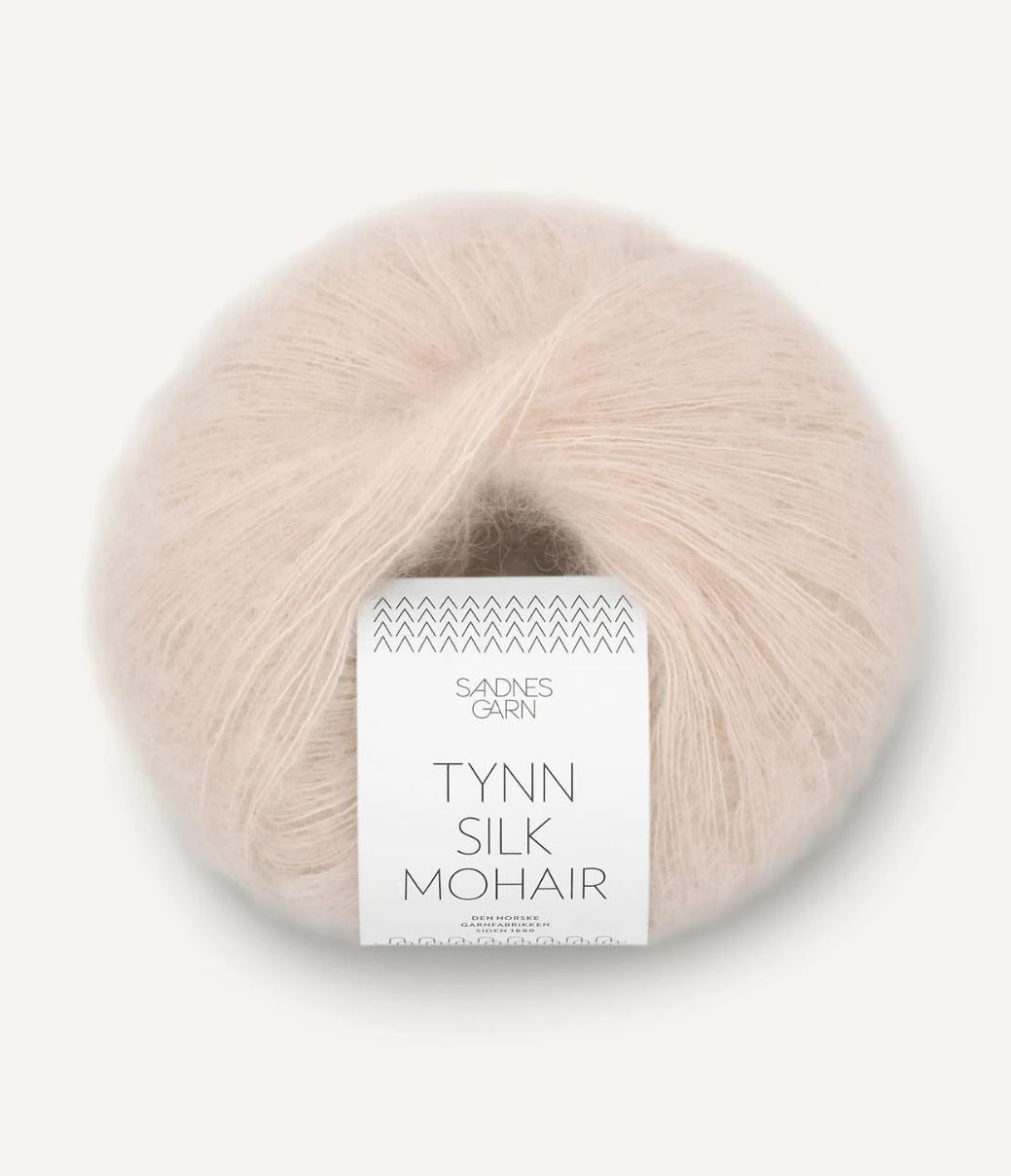 Sandnes Garn Tynn Silk Mohair 25g (mohera, šilkas, vilna)