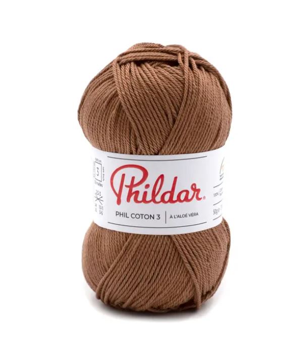 Phildar Cotton 3 siūlai 50g (medvilnė)