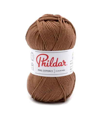 Phildar Cotton 3 siūlai 50g (medvilnė)
