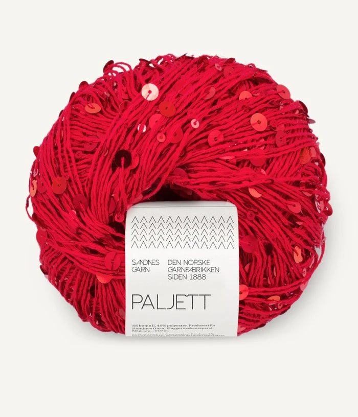 Sandnes Garn Paljett siūlai 50g (medvilnė, poliesteris)