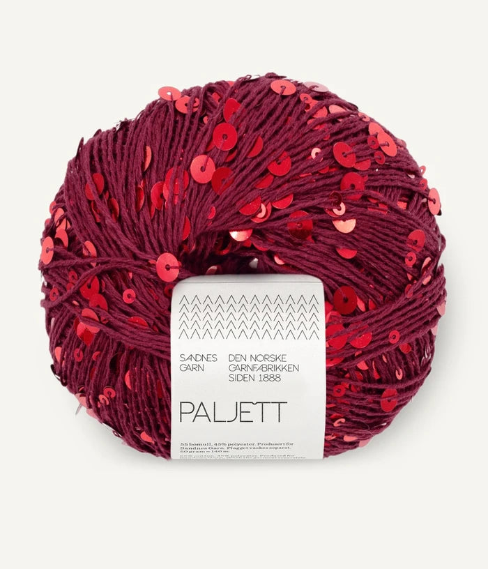 Sandnes Garn Paljett siūlai 50g (medvilnė, poliesteris)