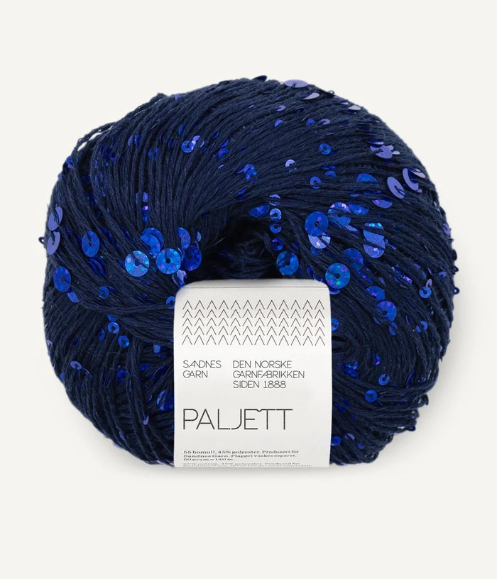 Sandnes Garn Paljett siūlai 50g (medvilnė, poliesteris)