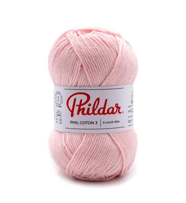 Phildar Cotton 3 siūlai 50g (medvilnė)