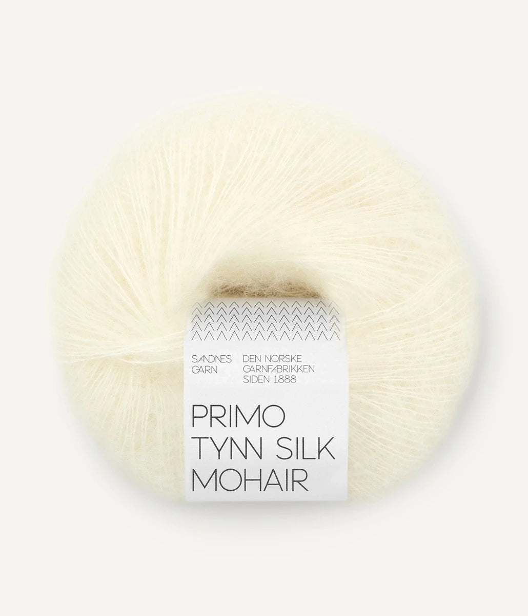 Sandnes Garn Primo Tynn Silk Mohair 25g (mohera, šilkas)