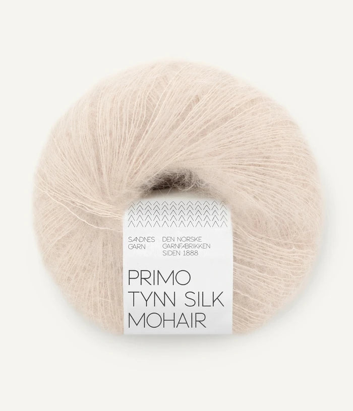 Sandnes Garn Primo Tynn Silk Mohair 25g (mohera, šilkas)