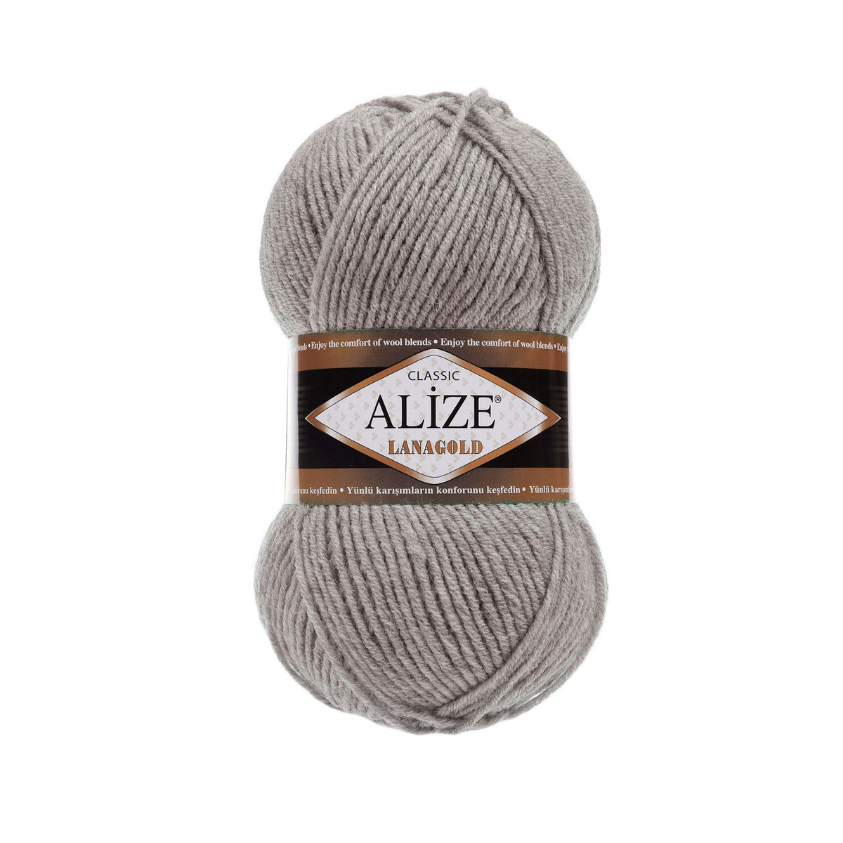 Alize Lanagold mezgimo siūlai 100g (vilna, akrilanas)