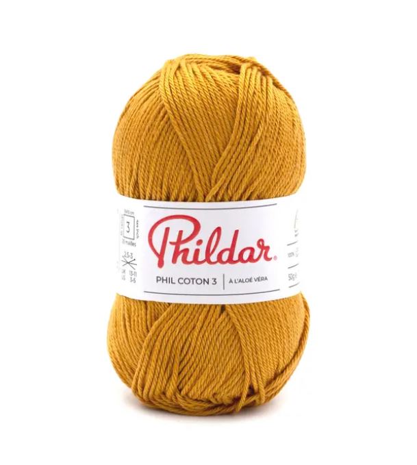 Phildar Cotton 3 siūlai 50g (medvilnė)