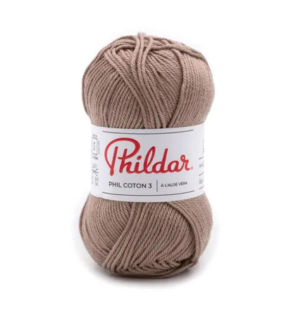 Phildar Cotton 3 siūlai 50g (medvilnė)
