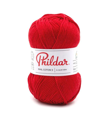 Phildar Cotton 3 siūlai 50g (medvilnė)