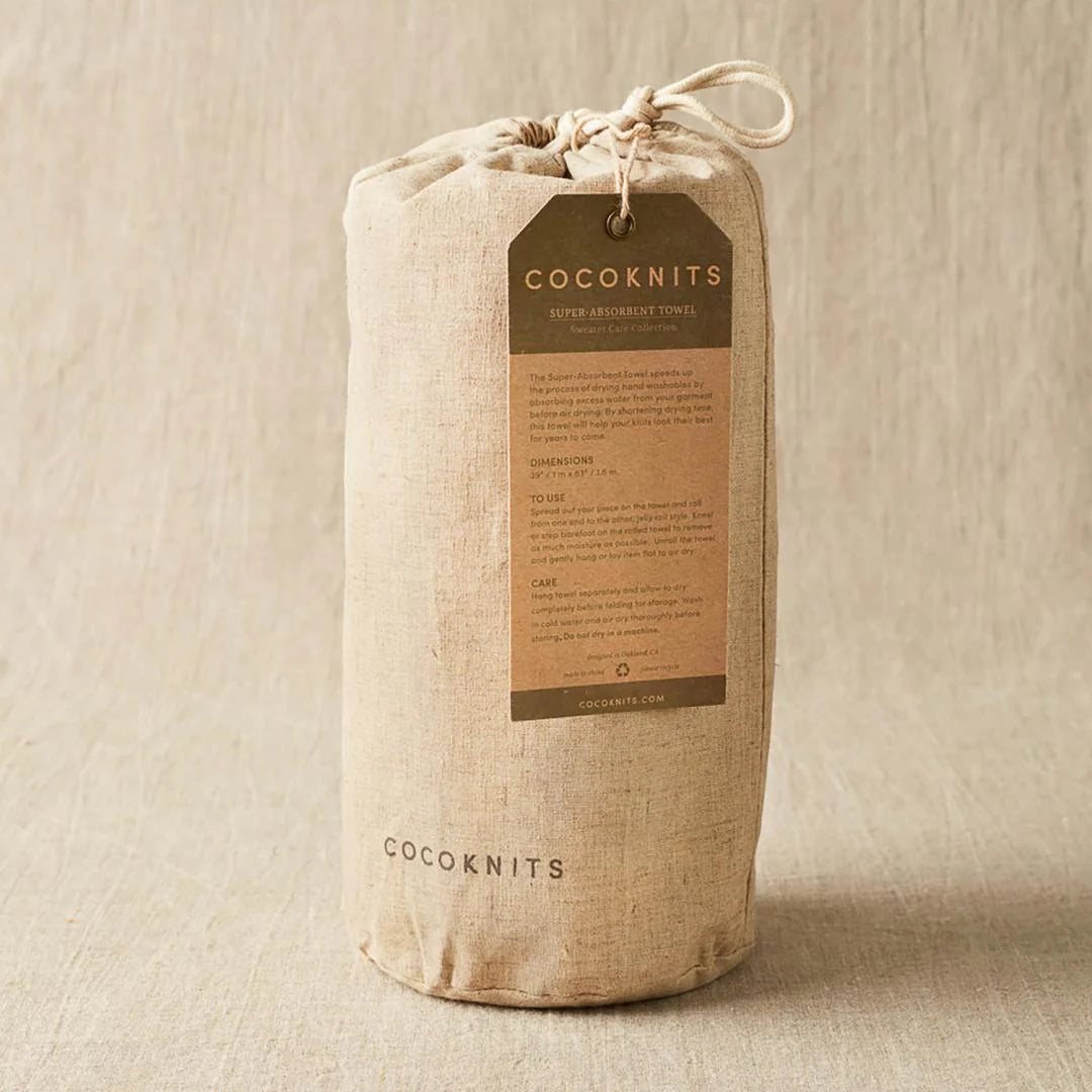 CocoKnits rankšluostis mezginių džiovinimui