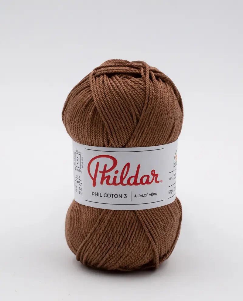 Phildar Cotton 3 siūlai 50g (medvilnė)