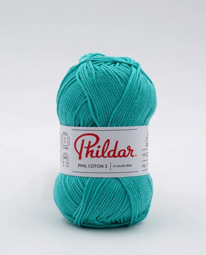 Phildar Cotton 3 siūlai 50g (medvilnė)