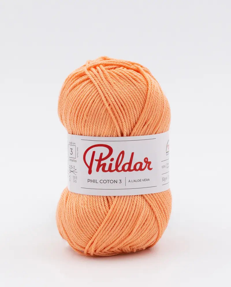 Phildar Cotton 3 siūlai 50g (medvilnė)