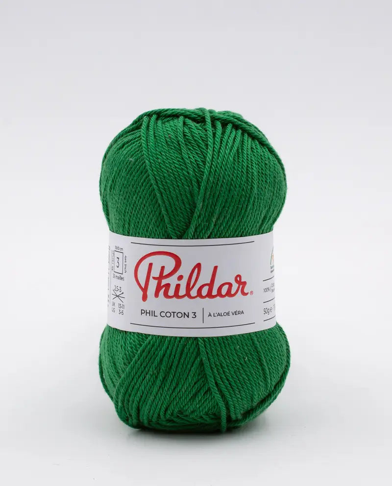 Phildar Cotton 3 siūlai 50g (medvilnė)