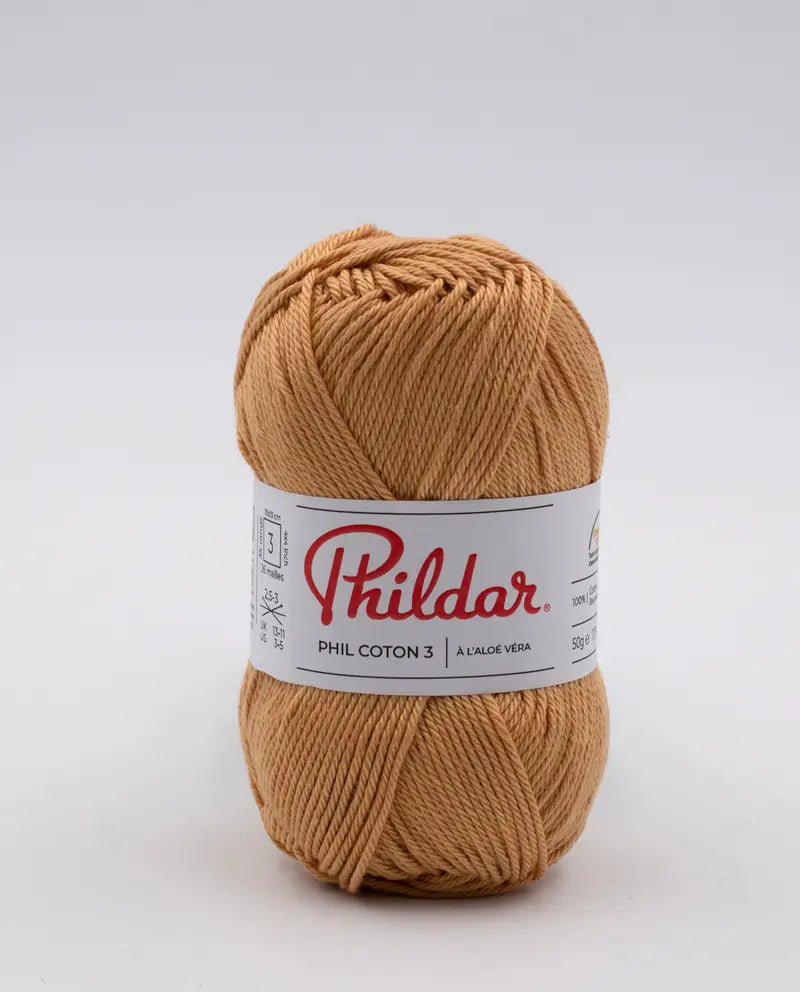 Phildar Cotton 3 siūlai 50g (medvilnė)