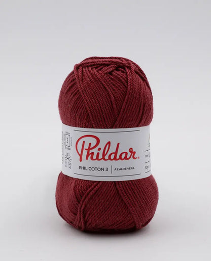 Phildar Cotton 3 siūlai 50g (medvilnė)