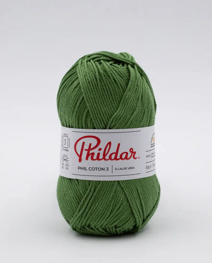 Phildar Cotton 3 siūlai 50g (medvilnė)