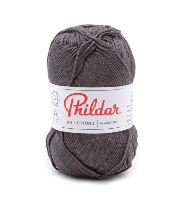 Phildar Cotton 3 siūlai 50g (medvilnė)