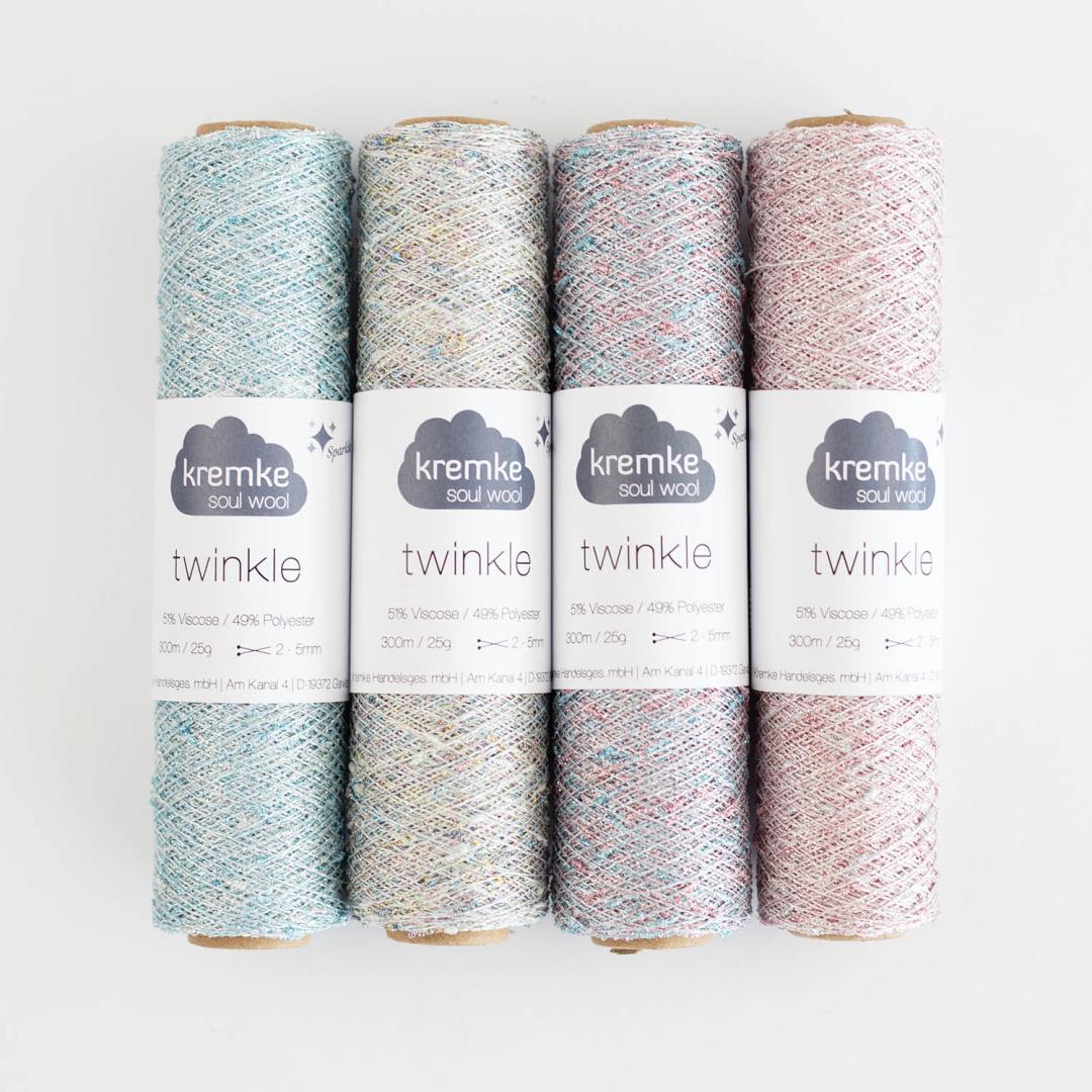 Kremke Twinkle 25g (viskozė, poliesteris)