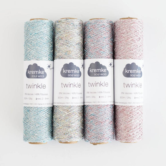 Kremke Twinkle 25g (viskozė, poliesteris)