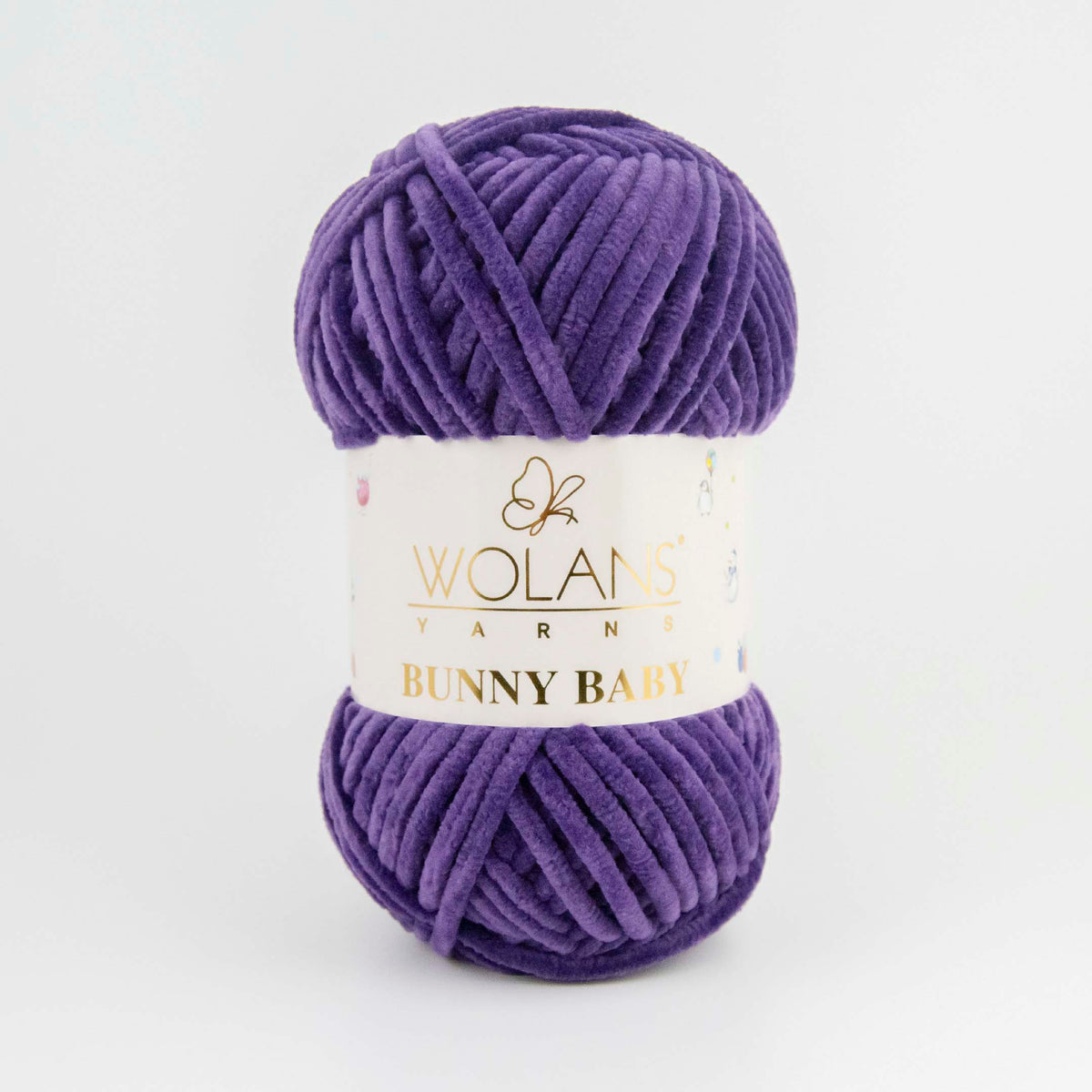 Wolans Bunny Baby siūlai 100g (poliesteris-pliušas)