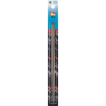 Prym smulkūs mezgimo virbalai 20cm (1.25mm - 1.50mm)