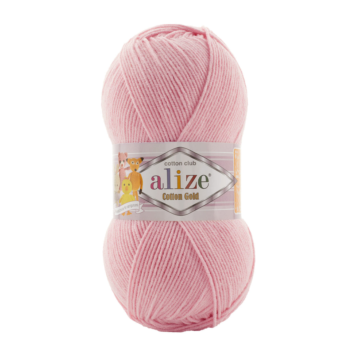 Alize Cotton Gold mezgimo siūlai 100g (medvilnė, akrilanas)